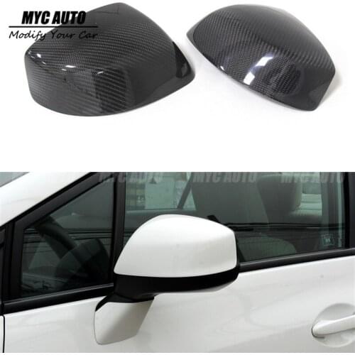 Carbon Fiber Mirror Cover For Honda Civic 2012 2013 2014 2015 Replacement Rear Side View Mirror Cover