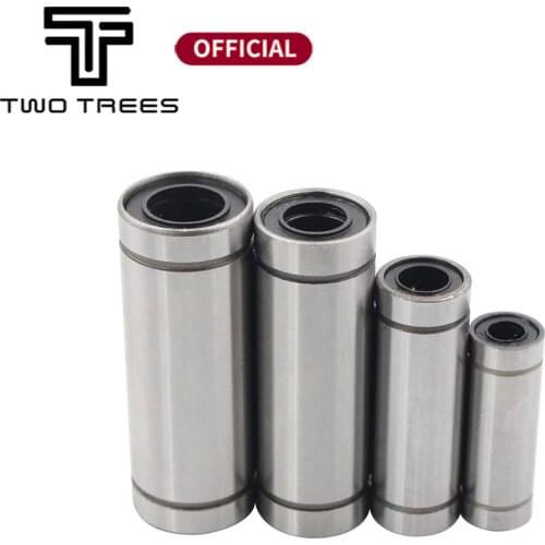 3d Printer part Linear Bearings LM6LUU/LM8LUU/LM10LUU/LM6UU/LM8UU Bush Bushing Aluminum Linear Bushing CNC Linear Shaft Ball