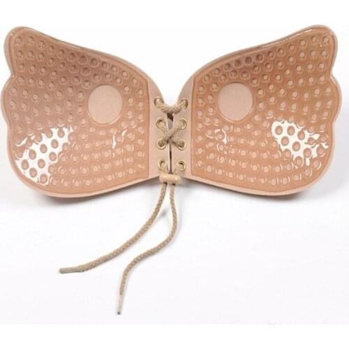 Wing invisible bra