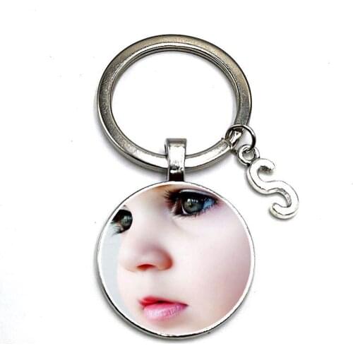 Personalized Pendant Photo Photo Baby Child Dad Family Portrait Keychain Mom Brother Grandparents Private Customization