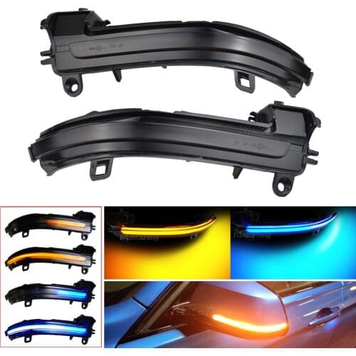 For BMW 1 2 3 4 Series X1 F20 F21 F22 F30 F31 F34 F32 E84 i3 LED Dynamic Turn Signal Blinker Side Mirror Sequential Light