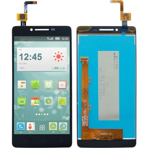 For Lenovo A6010 Touch Screen Digitizer LCD Display Assembly Black Color Free Shipping