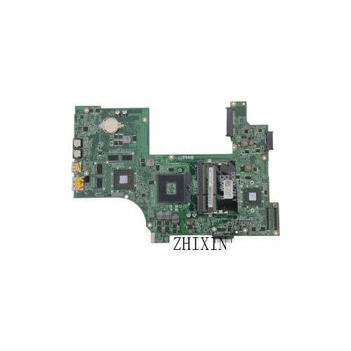 Yourui For Dell Inspiron 17R N7110 Laptop Motherboard DAV03AMB8E0 CN-037F3F 037F3F 37F3F HM67 DDR3 GT525M 1GB mainboard