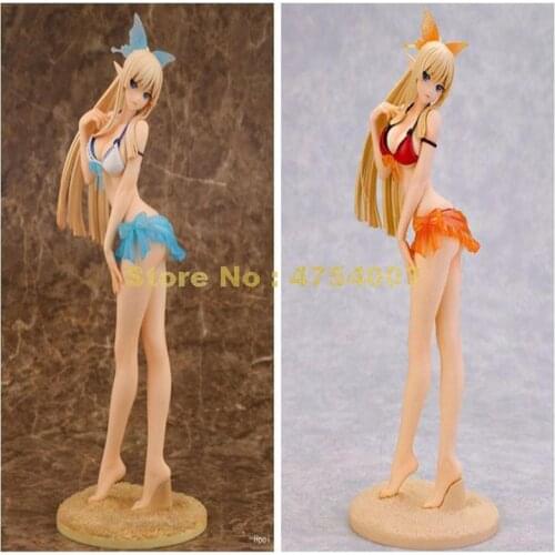 2pcs/lot anime shining resonance sexy swimsuit bikini girl action figure pvc collection model 26cm Toy