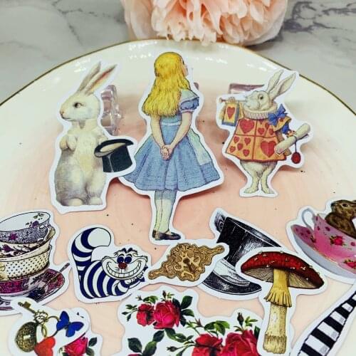 32PCS cute sticker for kids homemade book stickers on laptop / decorative scrapbooking / DIY