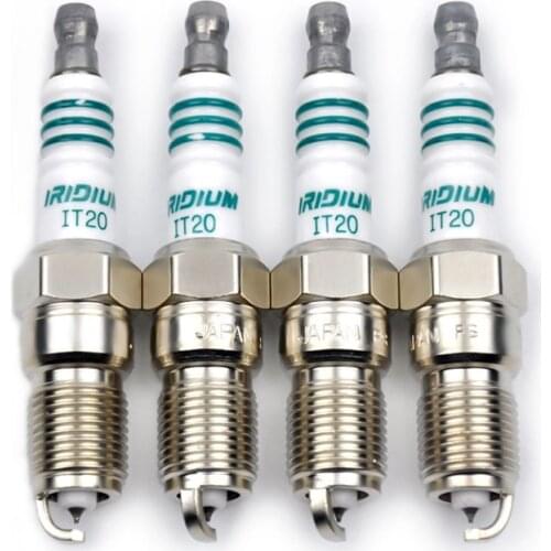 4pcs IT20 5326 Iridium Spark Plug For Chevrolet Peugeot Pontiac Toyota Mazda Ford Focus Mondeo Lotus L3 Volvo S40 CTS IT20-5326