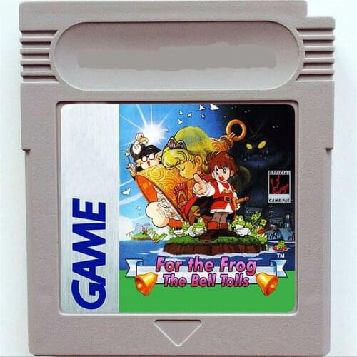 8bit game card : For the Frog the Bell Tolls ( USA Version!! English Language!! )