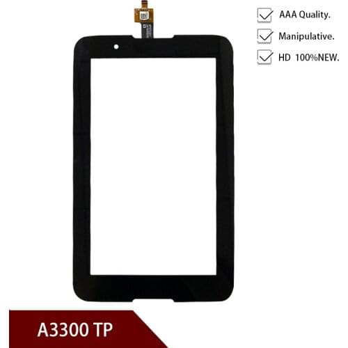 Free shipping 7'' inch touch screen,100% New for Lenovo A3300 A3300T A3300-HV Touch Screen panel for A3300