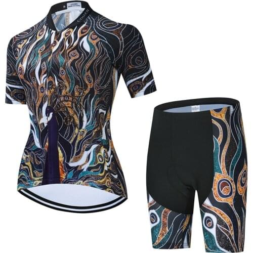 Cyhaen 2021 New Cycling Clothing Road Bike Wear Racing Clothes Quick Dry Womens Cycling Jersey Set Ropa Ciclismo Maillot Suits