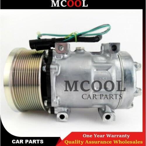 For Auto AC Compressor 24V 320D2 329D2 320ELRR 538GF 558LL 320D2FMGF SD7H15-6095 SD7H156095 3729295 372-9295 for Caterpillar