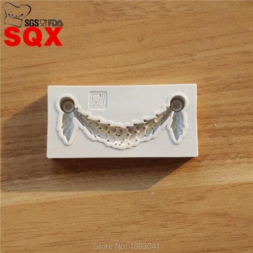 Curtain shape cake decoration mold, cooking tools, food-grade cake mould, kitchen accessories SQ16347