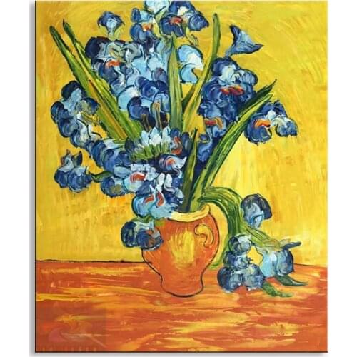 Art oil painting Van Gogh hand painted painting starry night Sunflower abstract painting wall oil painting No Framed FG-001