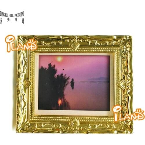 Oil Painting world famous paintings Classical landscape Mini on Small Thin Board Match Framework High Quality 2021030520