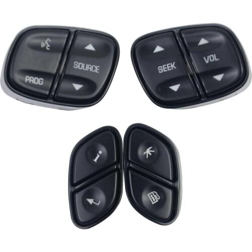 AP02 Steering Wheel Radio Volume Control Switch Button Set 21997738 for Buick Rainier 1999443 901-123