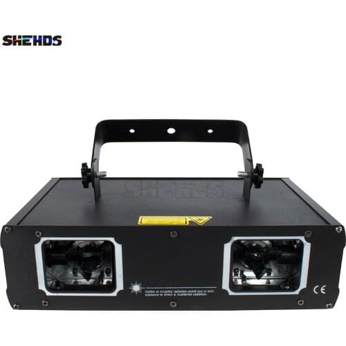 SHEDS 2 Head Laser Stage Lighting DMX Luz DJ Disco Party Project Club Karaoke ballroom