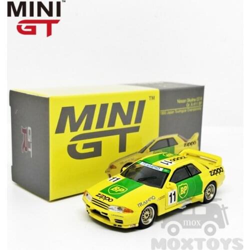 MINI GT 1:64 Nissan Skyline GT-R R32 Gr. A #11 BP 1993 Japan Touringcar Championship RHD Diecast Model Car