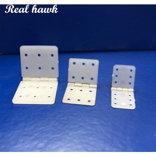 20pcs Nylon & Pinned Hinge W12xL24mm/W16xL29mm/W20xL36mm For RC Airplanes Parts Model Aeromodelling Replacement Free Shipping