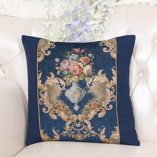 Latest Modern European Jacquard Cushion Cover Sofa Chair Covers Decorative Pillows Cushions Home Decor Pillow Case Christmas