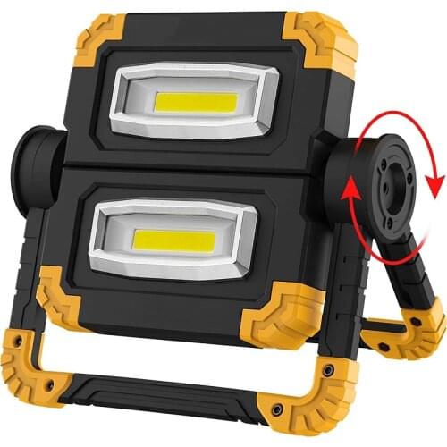 10000LM Pocketman 2 COB LED Work Light Foldable Spotlight Portable Hand Light Waterproof Work Lamp Flood Light Working Lights