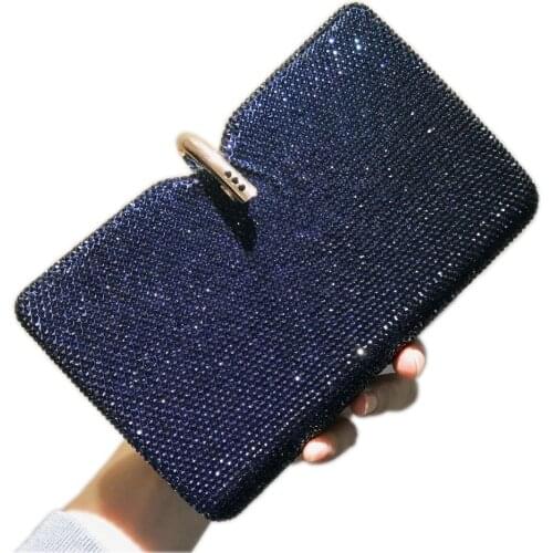 Bag for Women Luxury Color Bags Big Lady Crystal Purse Fashion Women Shoulder Crossbody Handbags Hot Sell Cocktail Party Bag