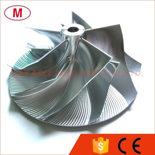 TD04HL 48.30/68.00mm 5+5 blades Reverse High Performance Turbo Billet Compressor wheel/Aluminum 2618/Milling compressor wheel