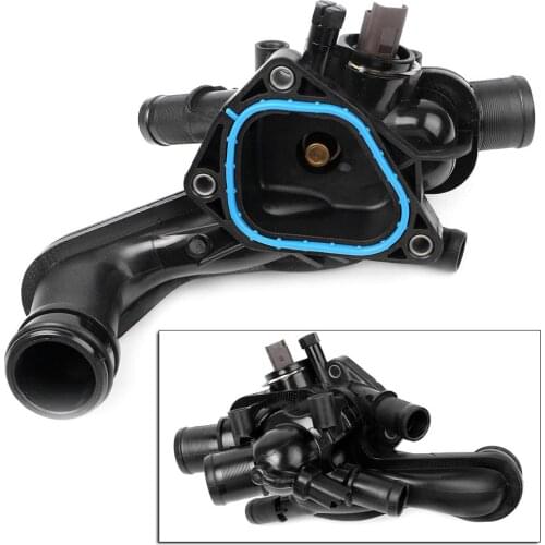 Car Engine Coolant Thermostat W/ Housing For Mini Cooper 1.6L-L4 2007 2008 2009 2010 2011 2012 2013 11537534521