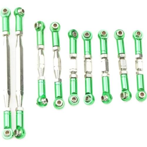Metal Drive Shaft Universal Transmission Accessories Parts For Fy-01/02/03/04/05 Wltoys 12428 12423 12428 Rc Car Recambios Green