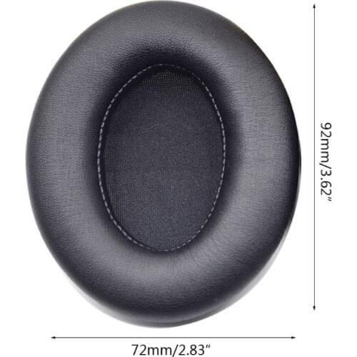 Memory foam ear pad replacement ear pad for parrot ZIK 1.0 pillow Philippe Headset earphone black