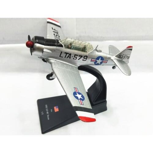 1/72 Scale LT-6G American T-6 Texan Trainer Aircraft Model Military Fighter Jet Composite Metal Static Display Adult Collection