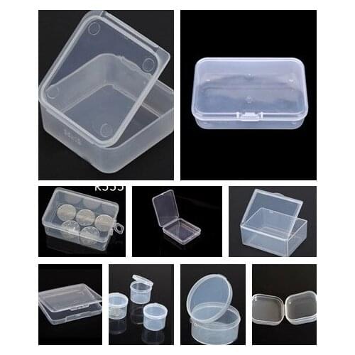 1PC/5pcs/10pcs Hot Plastic Clear Transparent Pill Case Medicine Organizer Portable Pill Storage Tablet Cutter Splitter 10styles