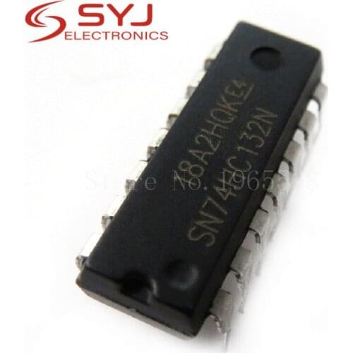 10pcs/lot SN74HC132N 74HC132 DIP-14 In Stock