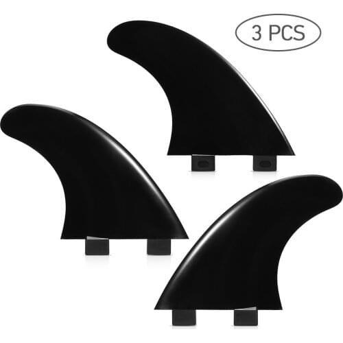 3PCS / 2PCS FCS Fins Surfboard Fin Thrusters Tir Fiberglass Nylon Surf Fins Surfing Boats Parts GL / GX / M5 / G5