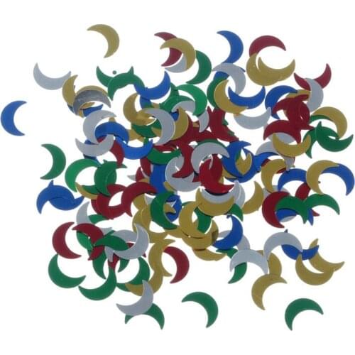 30g Acrylic Moon Lentejuelas/Loose Sequins Paillette Sewing Craft For Decoration Garment Dress Cloth Embroidery Accessories