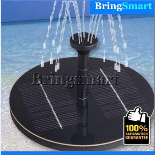 Free shipping JT-160F Max flow 200L/H Mini DC Immersible Pump Brushless Solar Fountain Water Pump Landscape Fountain Pump