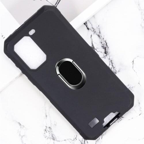Cases for Ulefone Armor 7 Back Ring Holder Bracket Phone Case Cover for Ulefone Armor 7E Phone TPU Soft Silicone Bags