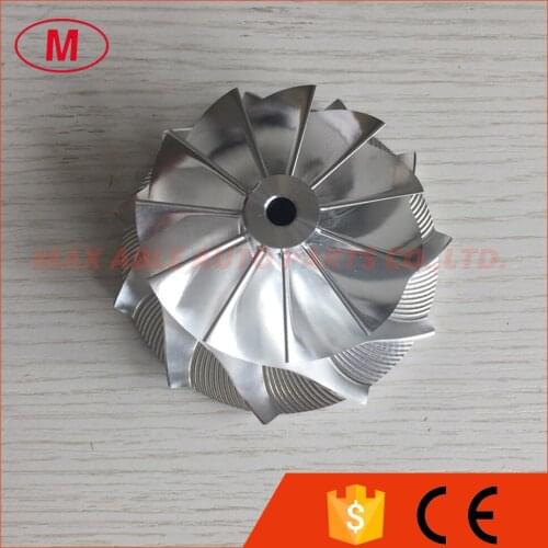 GTX3582 11+0 blades 62.45/82.36mm high blade racing turbocharger Billet/milling/aluminum compressor wheel