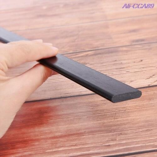 1pc 30mm x 6mm x 60cm Mixed Fiberglass Bow Limbs High Strength Black for DIY Bow Archery Hunting Shooting