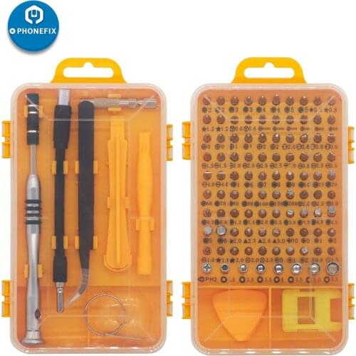110 In 1 Precision Screwdriver Set Insulated Screwdriver Multi-function Repair Tool Box for Iphone Huawei xiaomi Tablet Ipad
