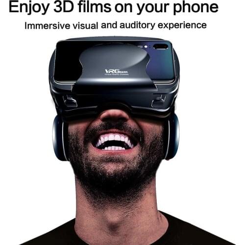 5~7inch VRG Pro 3D VR Glasses Virtual Reality Full Screen Visual Wide-Angle VR Glasses Box For 5 to 7 inch Smartphone Eyeglasses