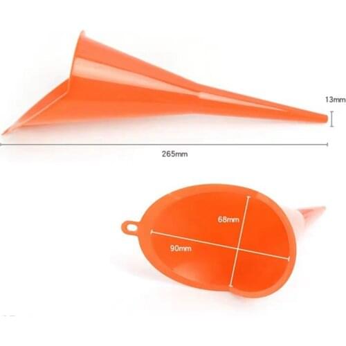 Plastic oil funnel Car Vehicle Motorcycle funnel engine oil Oil Water Fuel Gas Petrol Long Mouth Funnel