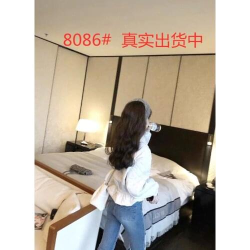 THE HANDLE/cheese honey white winter down jacket more female white duck down short coat