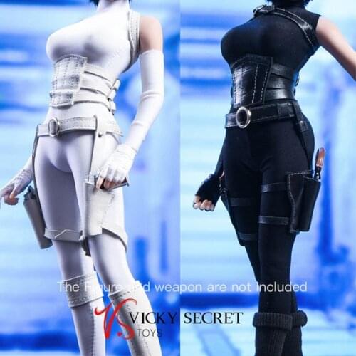 VSTOYS 19XG62 A/B 1/6 Black White Phoenix Female Assassin Tights Clothes Accessory Fit 12" PH Action Figure Body Model