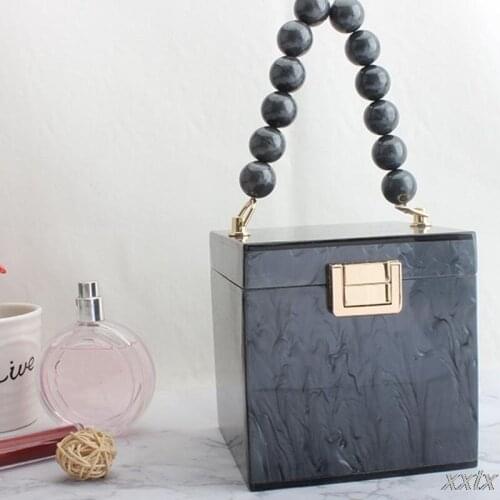 Women Gift Box Shape Prom Handbag Ladies Wedding Evening Party Clutch Banquet Purse Bag