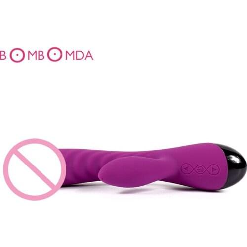 Female G-spot Stimulator Dual Vibration Vibrator Mute USB Rechargeable G Spot Vibrators For Women Vagina Orgasm Sex Toys