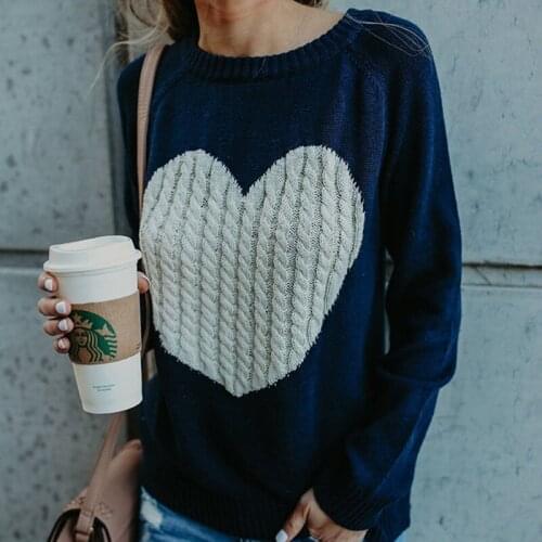 Ladies Sweater Autumn Casusal Fashion Knitted Harajuku Tops All Match Casual Long Sleeved Pullover Female Winter Sweater New