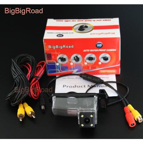 BigBigRoad Car Rear View Backup Parking Camera For Nissan Patrol Safari Y61 Night Vision Waterproof