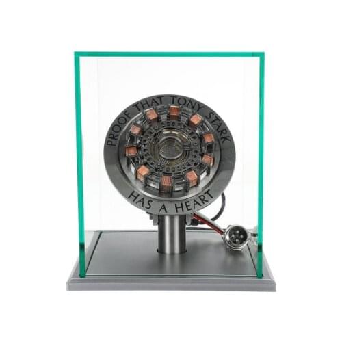 HCMY Finished 1:1 Arc Reactor USB LED Light Model MK1/MK2 Chest Lamp