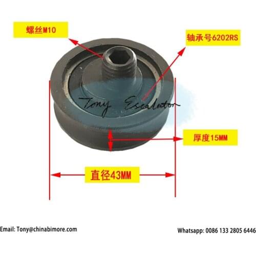 Elevator Roller 43*16*6202 3201.05.0058