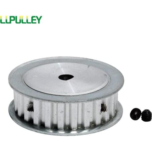 LUPULLEY XL 25T D Shape Bore Timing Pulley Bore Dia.: 5x4.5/6x5/8x7/8x7.5/10x9mm Width 11mm XL 25T Pulleys Laser Machine