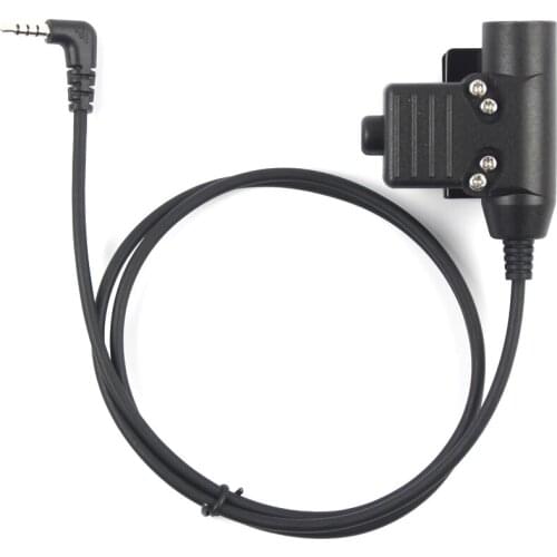 NEW U94 Tactical PTT For RAC TMC COMTAC Earmor Headset Hunting Military PTTHeadphone Accessories For Xiaomi 1S 2S Walkie Talkie